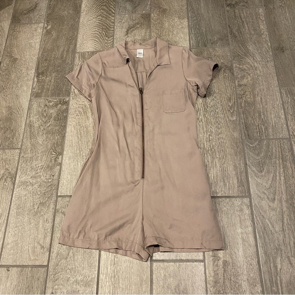 Smash and Tess Zipper Short Romper